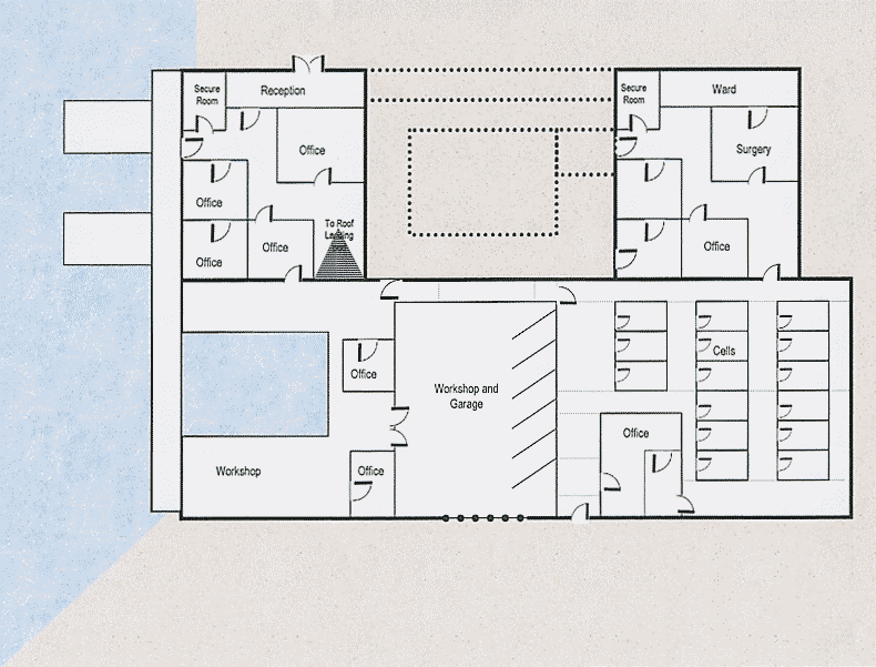Harbour Police HQ - Map