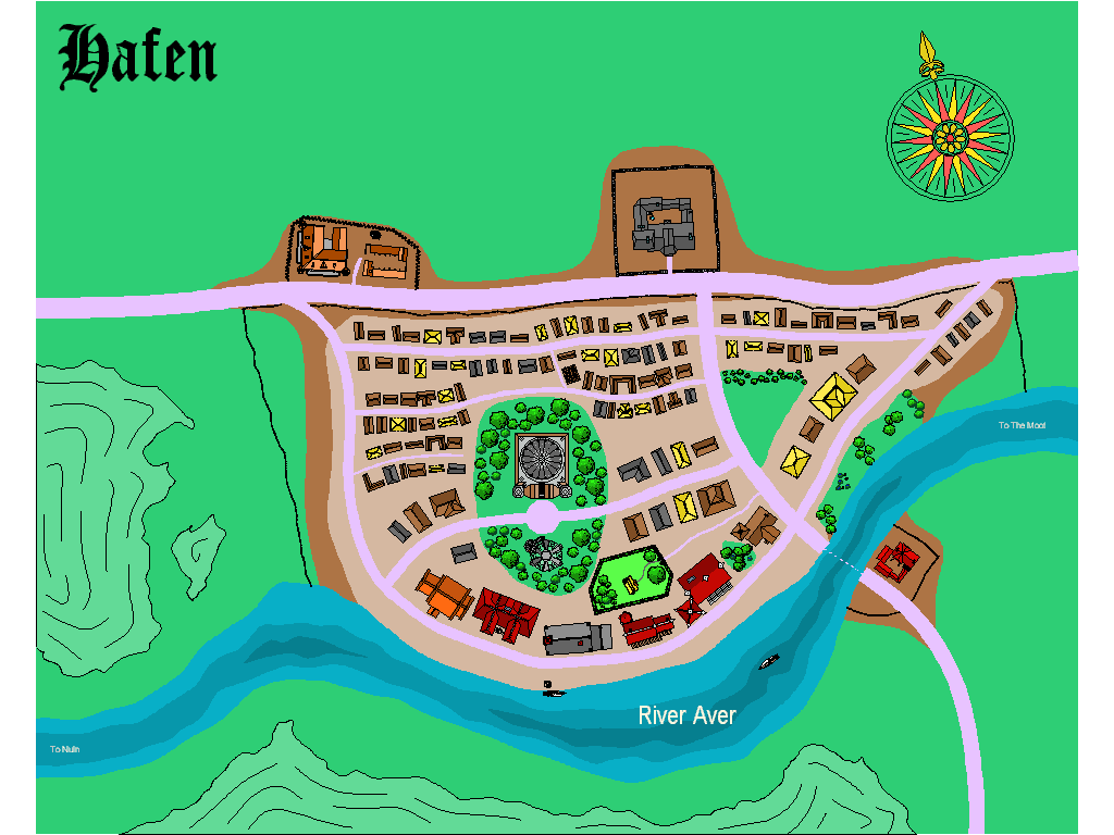 Map of Hafen